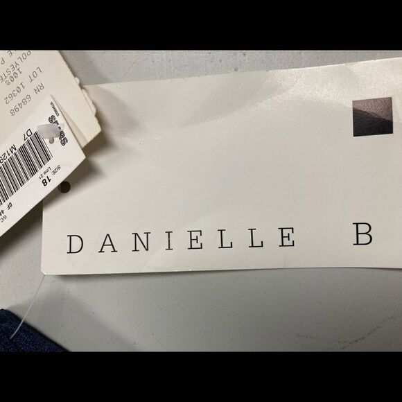 ‎Vintage Danielle B, Skirt, blue, Size 14, - Picture 9 of 14